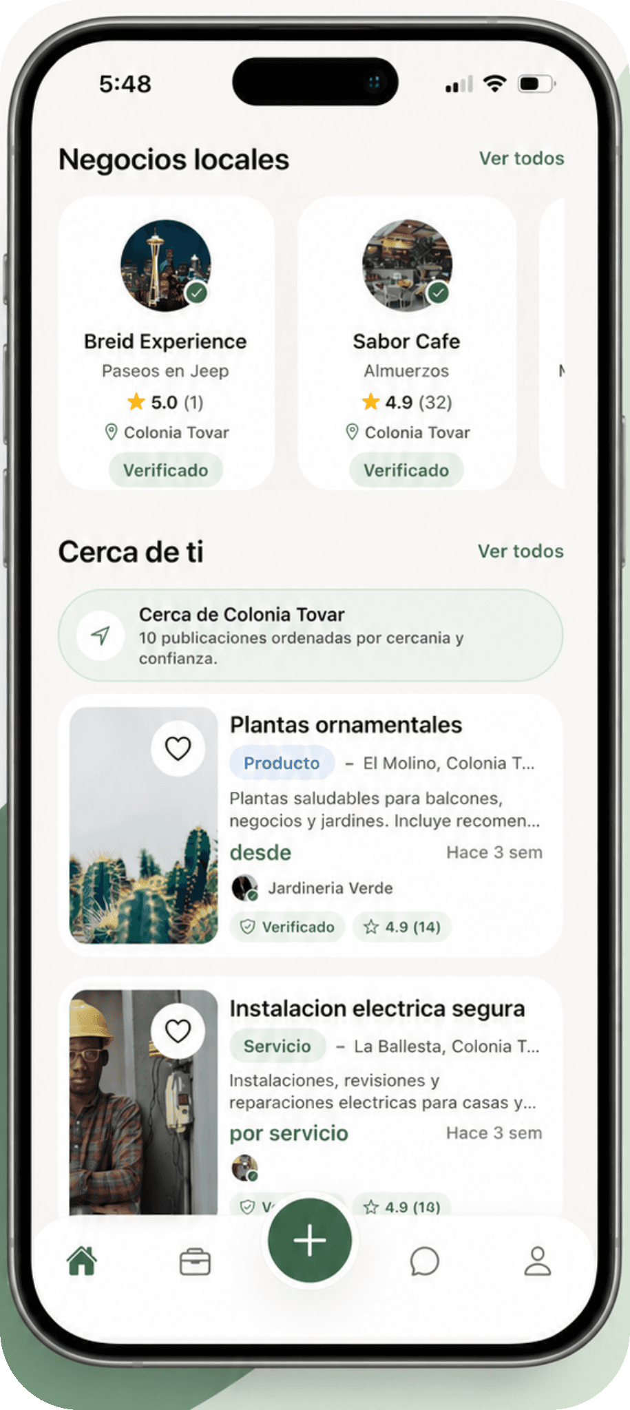 Pantalla real de Chamba: Negocios
